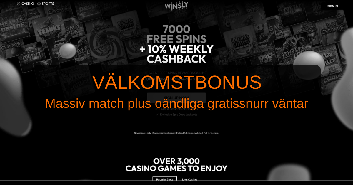 Winsly Casino Sverige