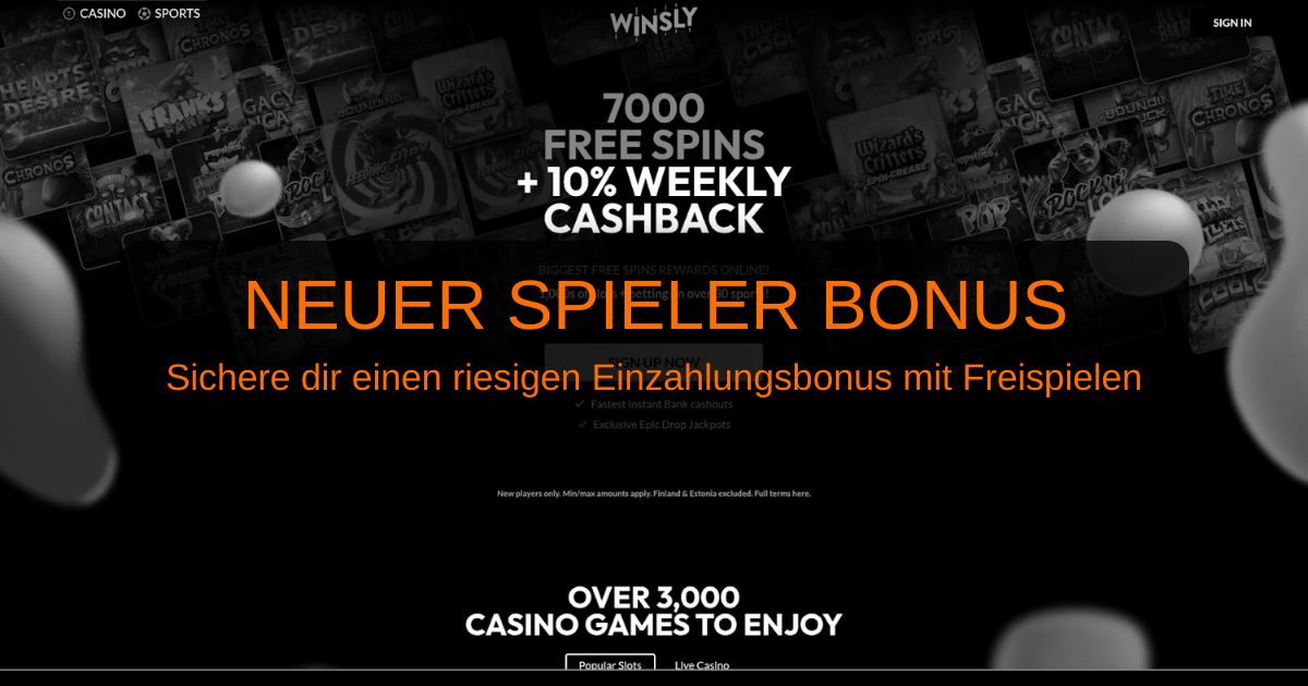 Winsly Casino Deutschland